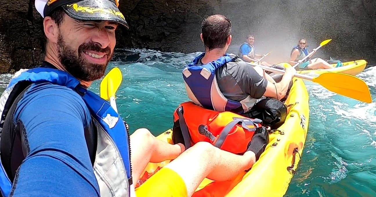 Explore Puerto de Mogan’s Marine Caves by Kayak: A Thrilling Coastal Adventure