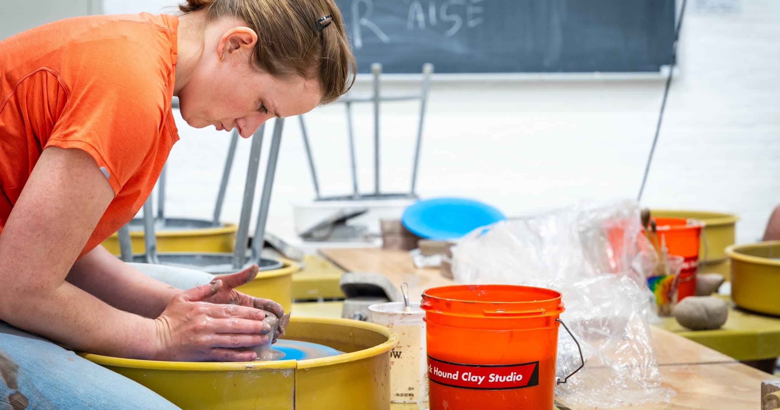 Learn Wheelthrowing in Philadelphia: Black Hound Clay Studio Sunday Evenings