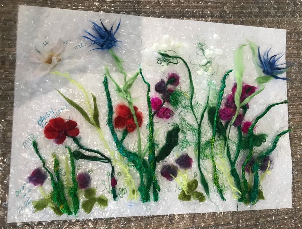 Creative Nature-Inspired Felt Making at Wild Experiences Northumberland