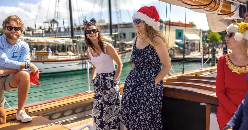 Experience the Magic of Key West: Christmas Day Sunset Sail Aboard Schooner America 2.0
