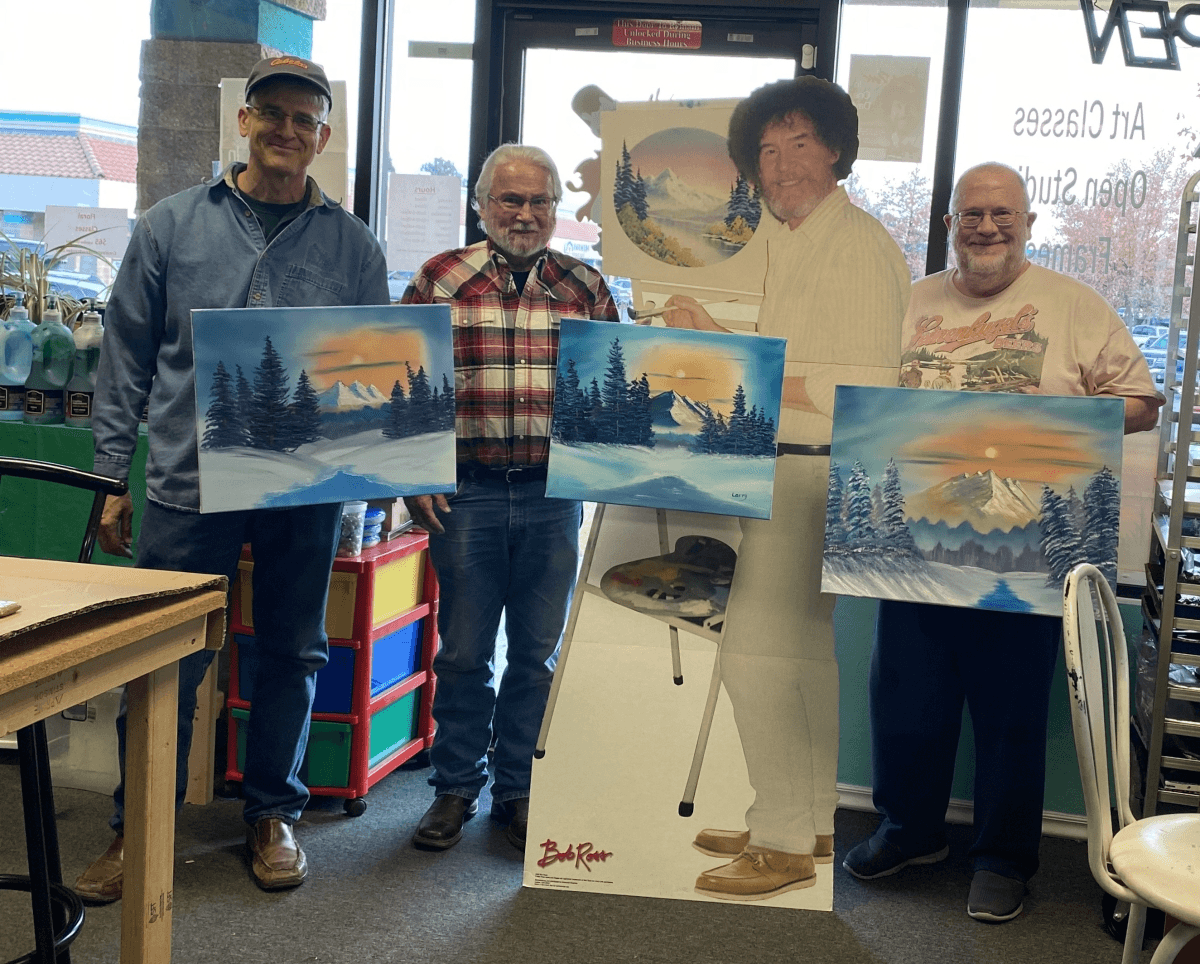 Paint Like Bob Ross: 2.5-Hour Beginners Landscape & Waterscapes Workshop on Stetson Drive
