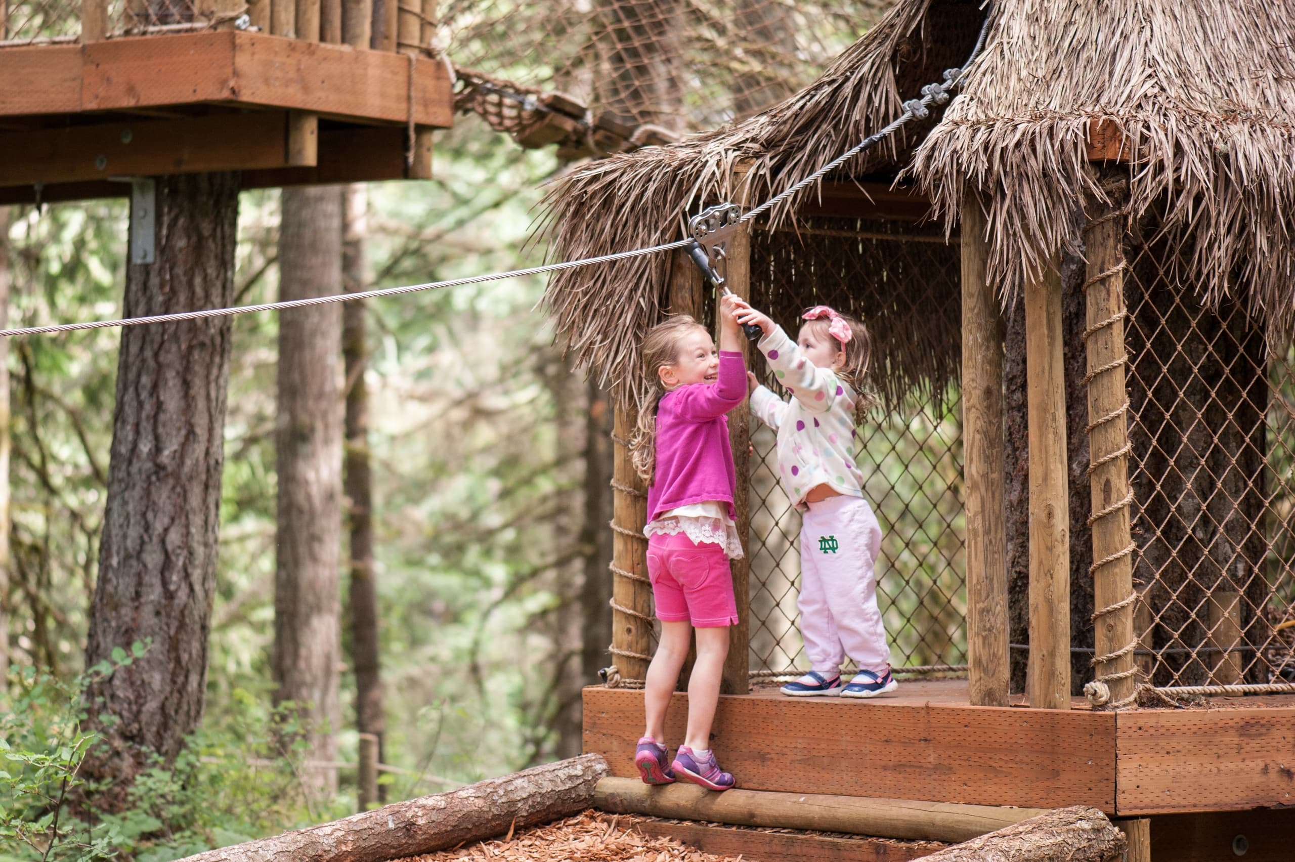 Little Adventure Combo: Kids’ Tree Fort Fun in Gaston, Oregon