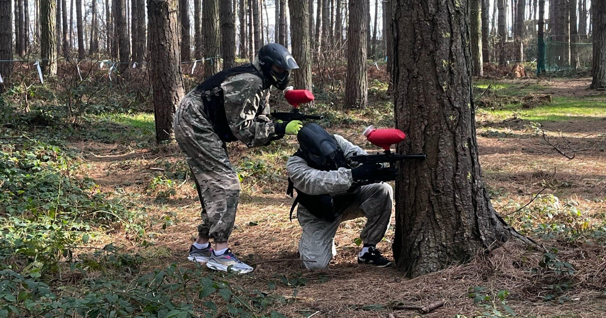 Paintball Adventure at The Adrenalin Jungle in Sherwood Forest