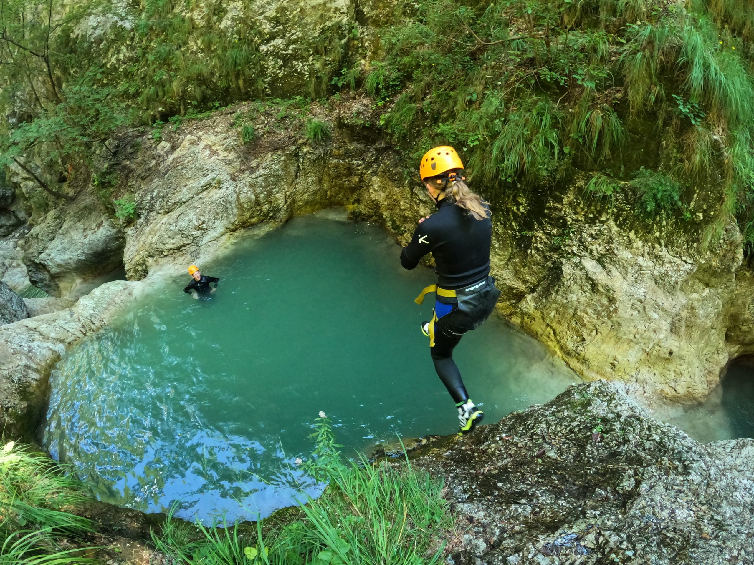 Canyoning with Aqua-Active in Bovec, Slovenia
