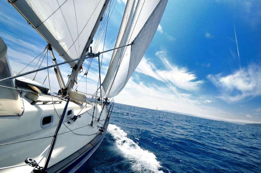 Sailing in Pine Valley, California