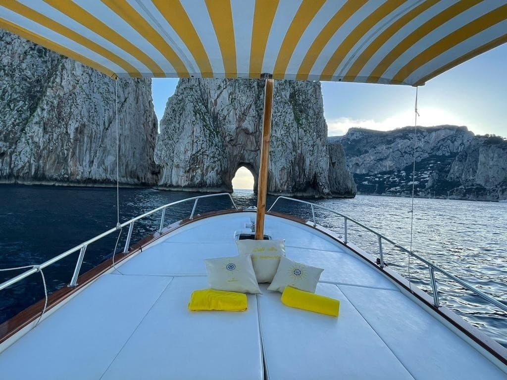 Capri private boat tour to Blue Grotto and Faraglioni — 3-hour cruise from Marina Grande