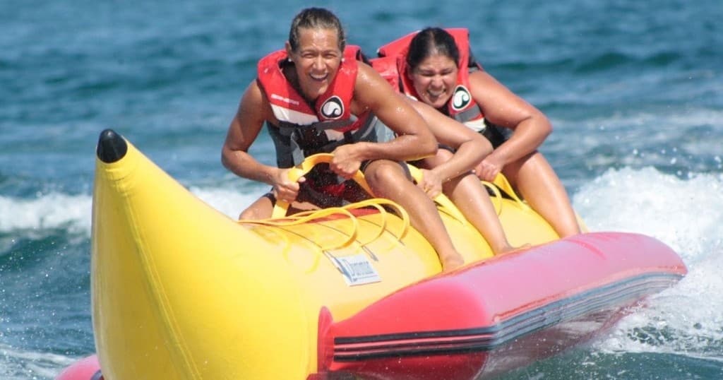 Family Banana Boat Ride with Nauticdrive in Albufeira