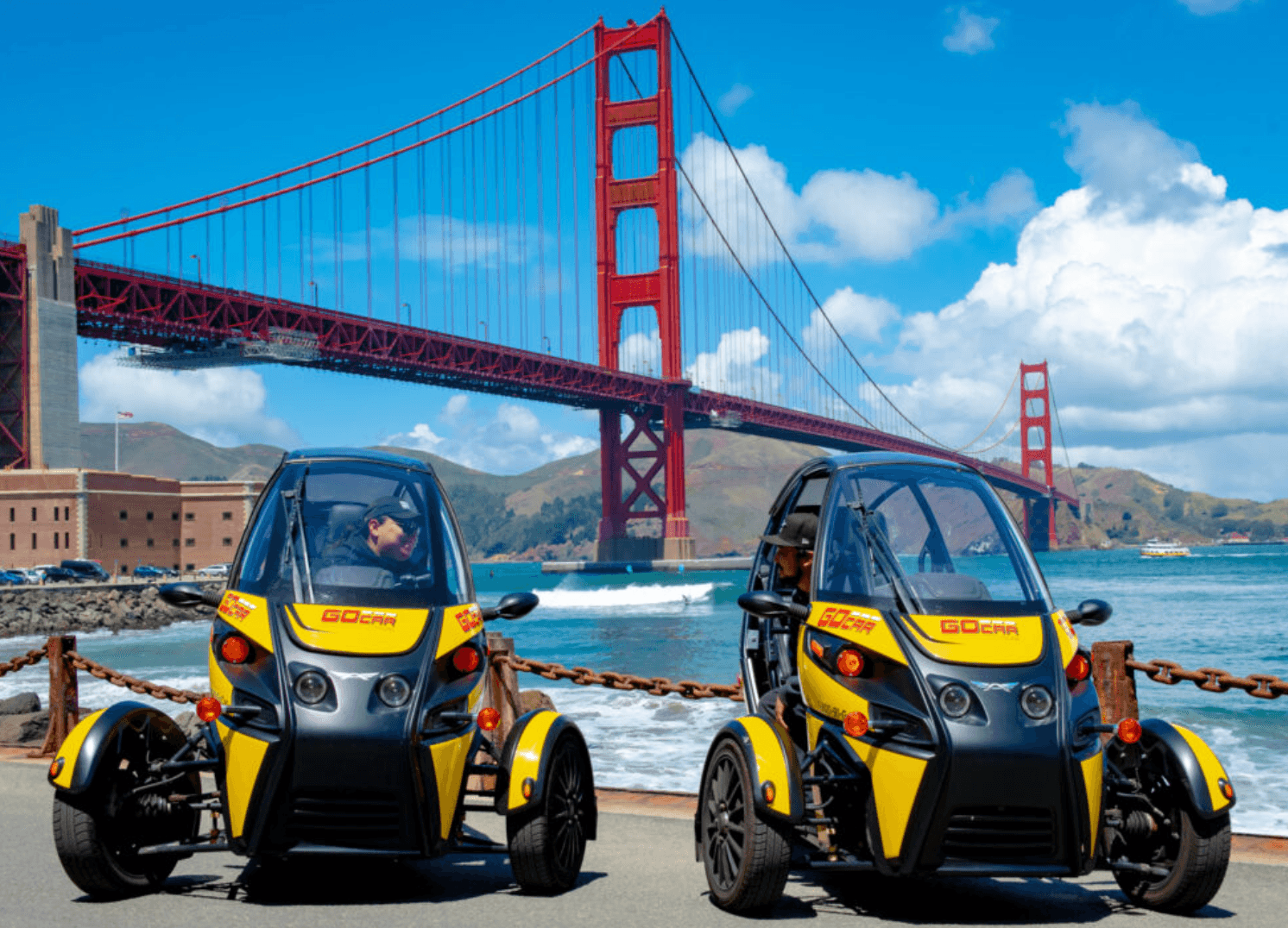 San Francisco GoCar and Seaplane Adventure in Marin County