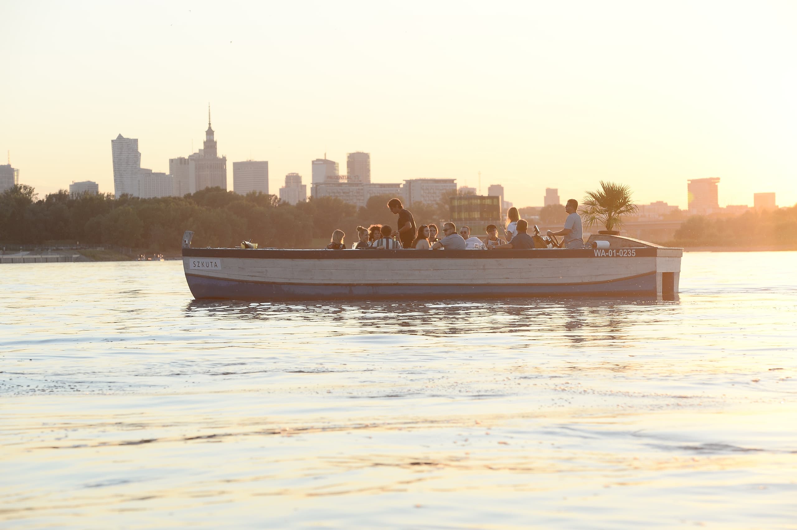 Vistula Views: 30-Minute Wooden Boat Cruise Through Warsaw photo 2