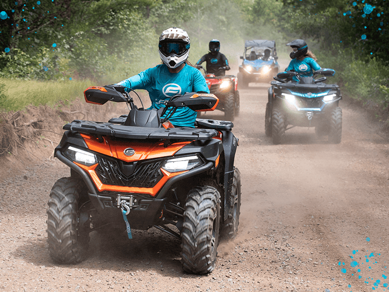 Blue Hole and ATV Biking: Ocho Rios Limestone Pools and Rainforest Ride