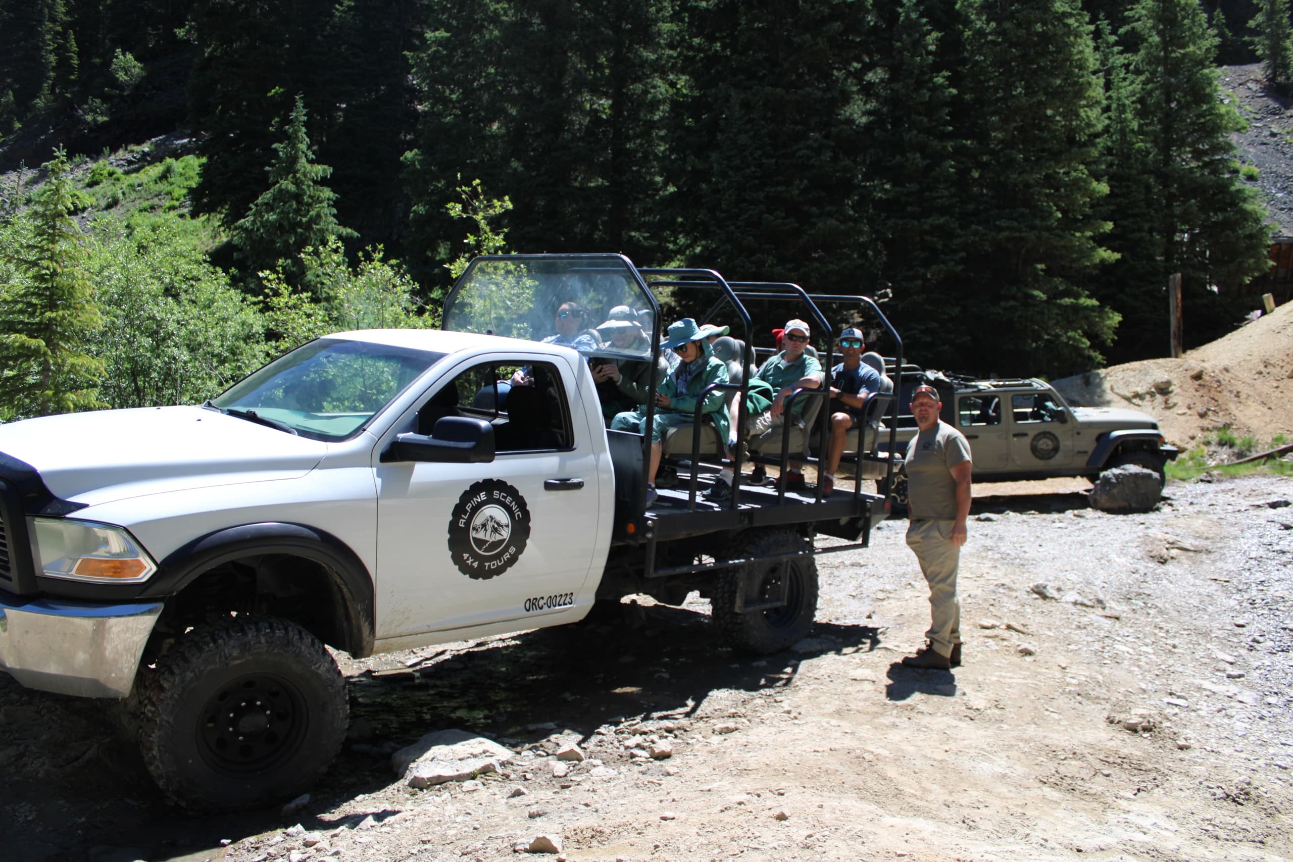 Private Truck Tour with Alpine Scenic 4x4 Tours in Ouray