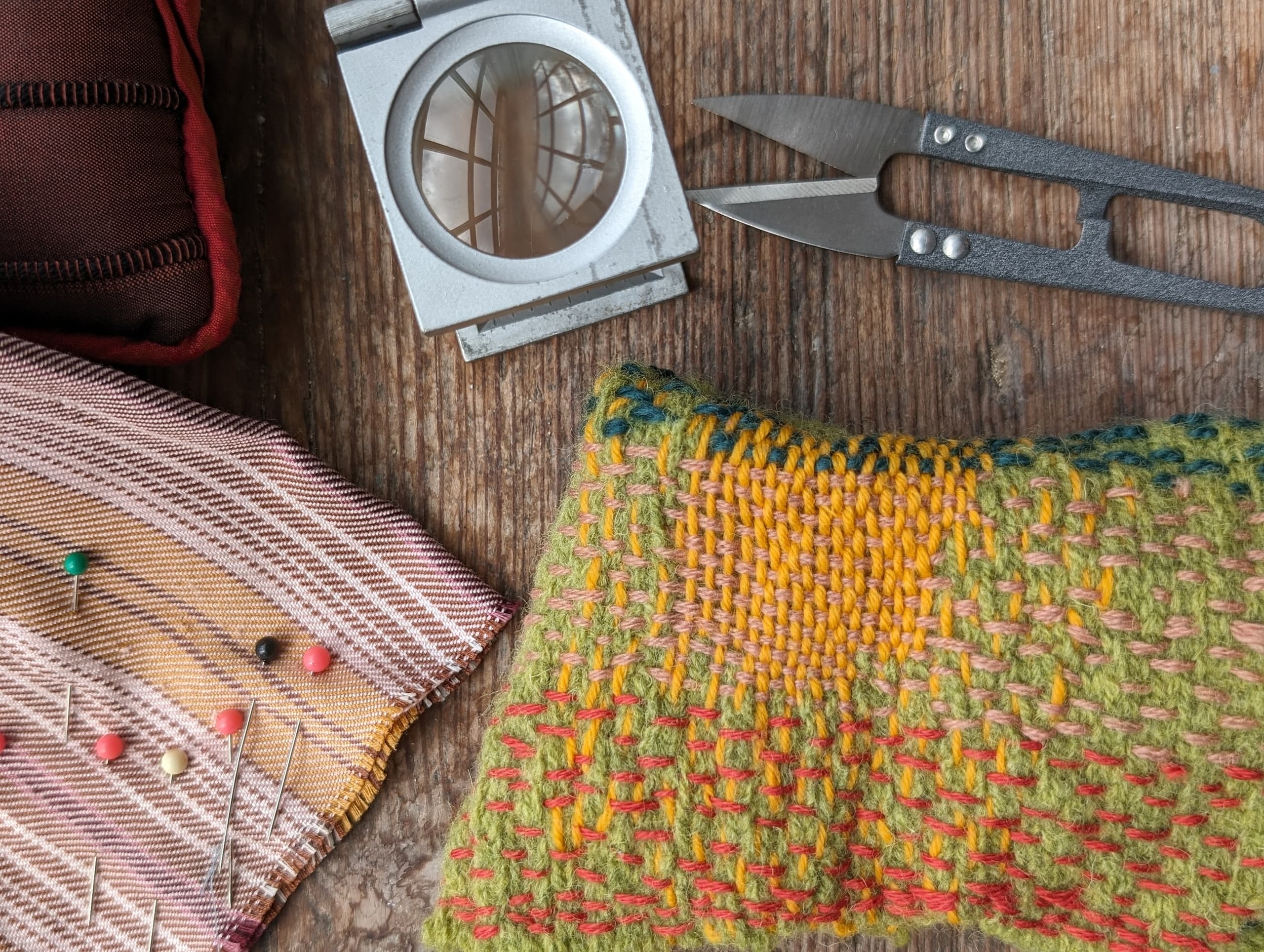 Land Adventures with Whitchurch Silk Mill Darning Workshop