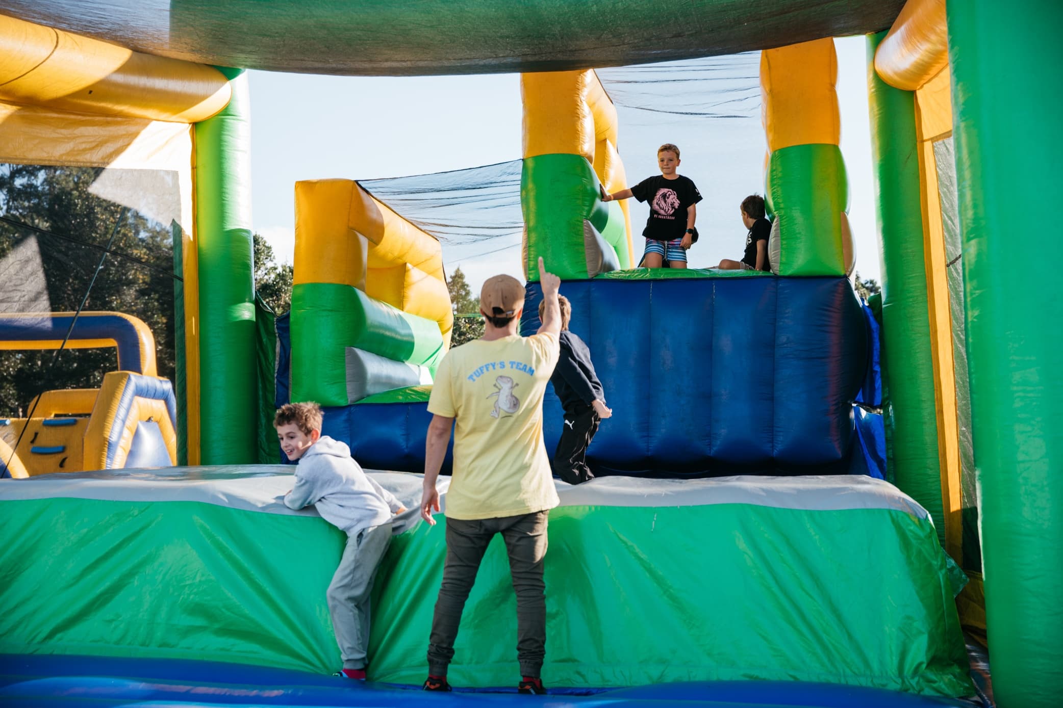 Tuff Nutterz at Westport Park: Australia’s Giant Inflatable Obstacle Course in Coffs Harbour photo 2
