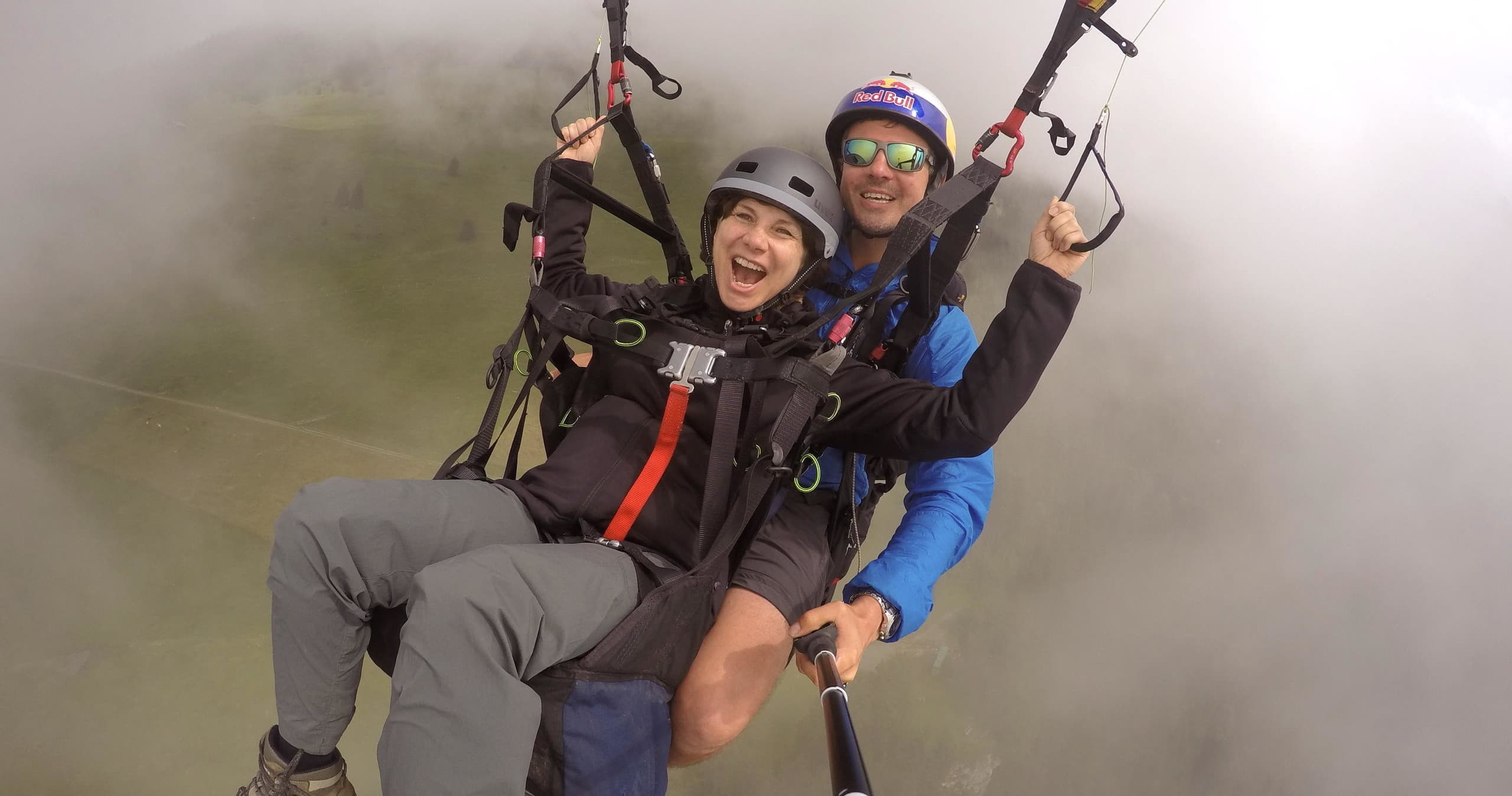 Tandem Paragliding Thrills with Zurich Paragliding