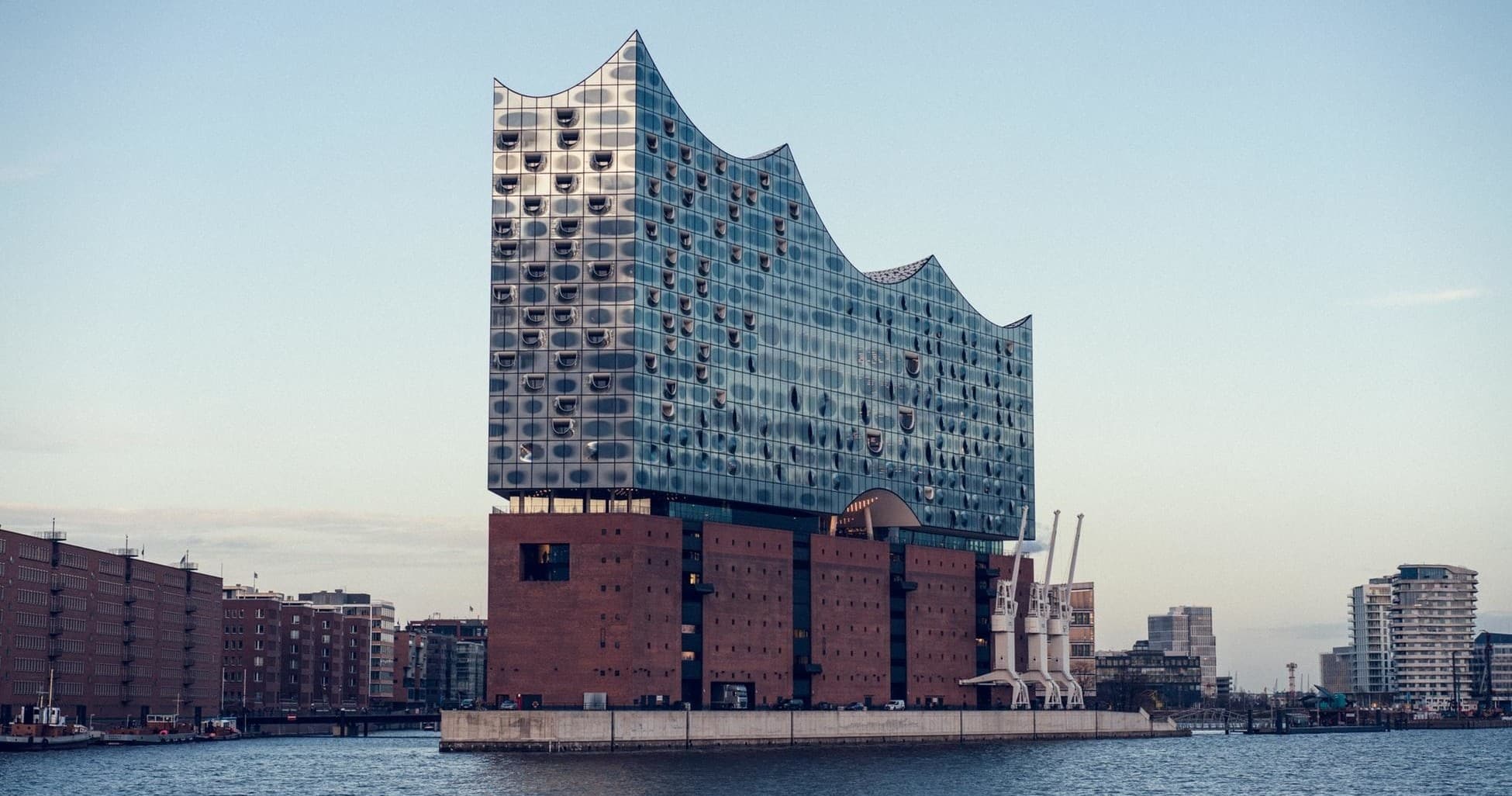 Elbphilharmonie waterfront modern architecture in Hamburg
