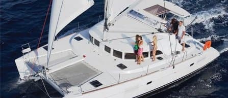 Lagoon 380 Harbor Island Captain Charter in San Diego