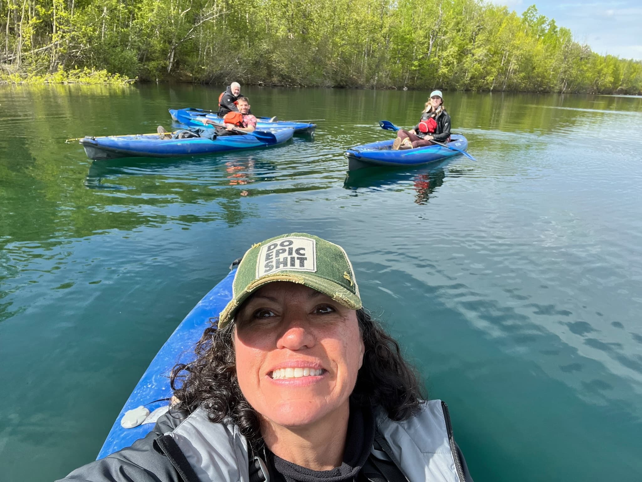 Women’s Lazy River Paddle Float on Knik River — Guided Kayak & SUP (2–3 Hours) photo 1