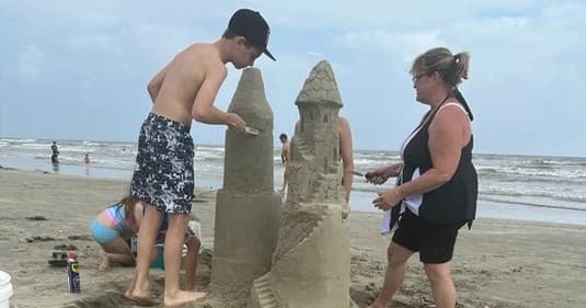 Monster Castle Adventure with Build-A-Castle in Galveston