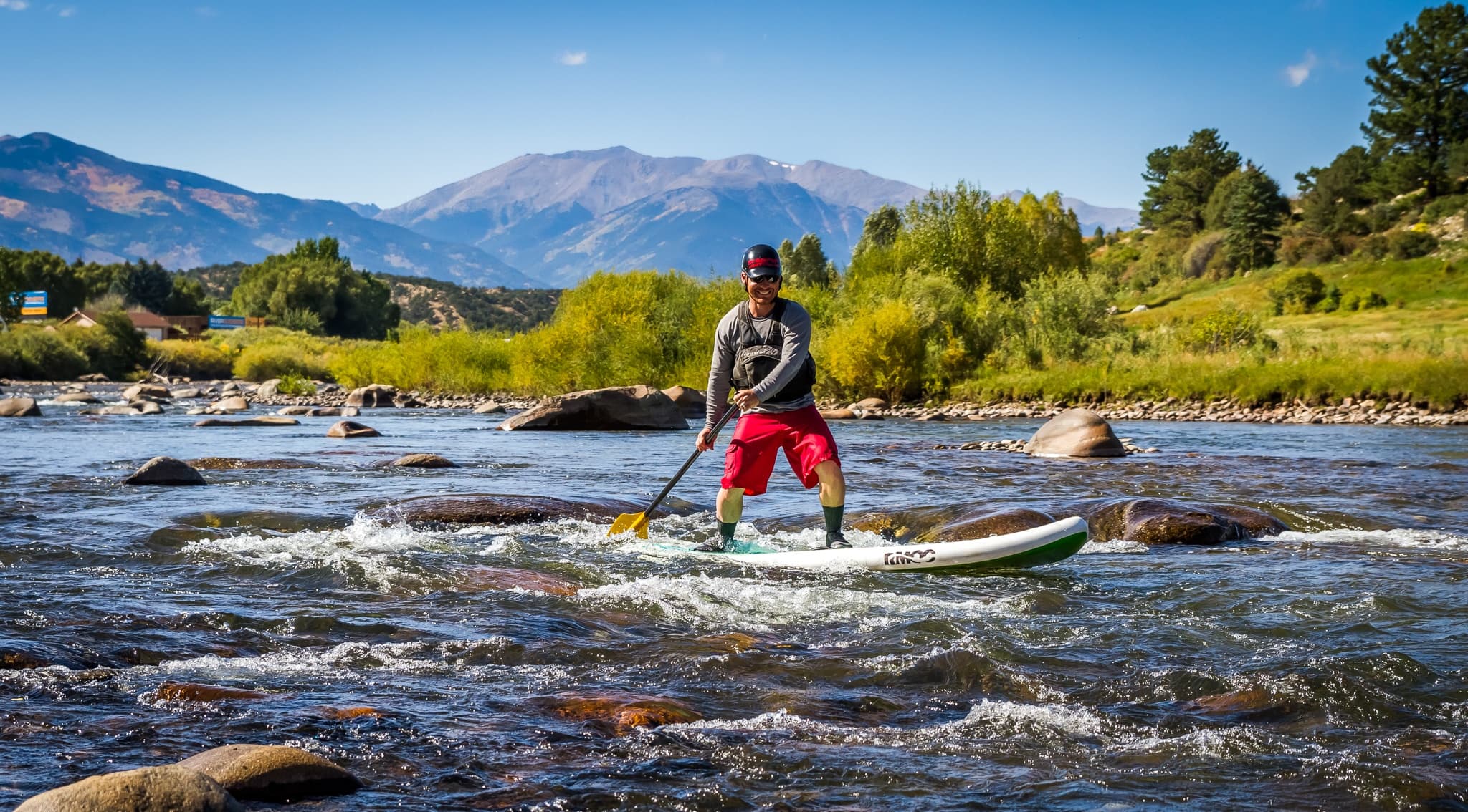 Stand-Up Paddleboarding Lessons at Rocky Mountain Outdoor Center