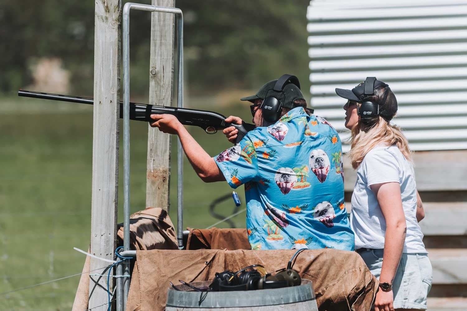 Clay Target Shooting Near Queenstown at Real Country Farm