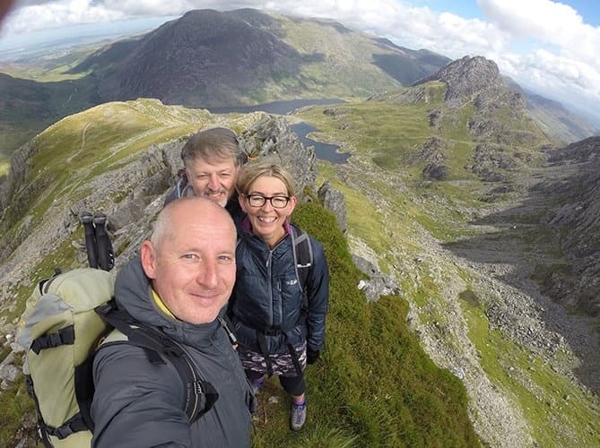Y Gribin Ridge Guided Scramble: Glyderau Knife-Edge Ascent from Ogwen