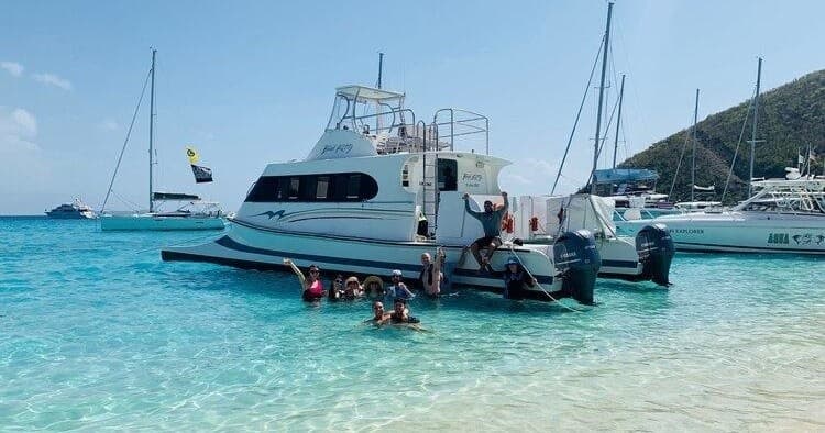 Bad Kitty Boat Tour: Explore British Virgin Islands from Antigua