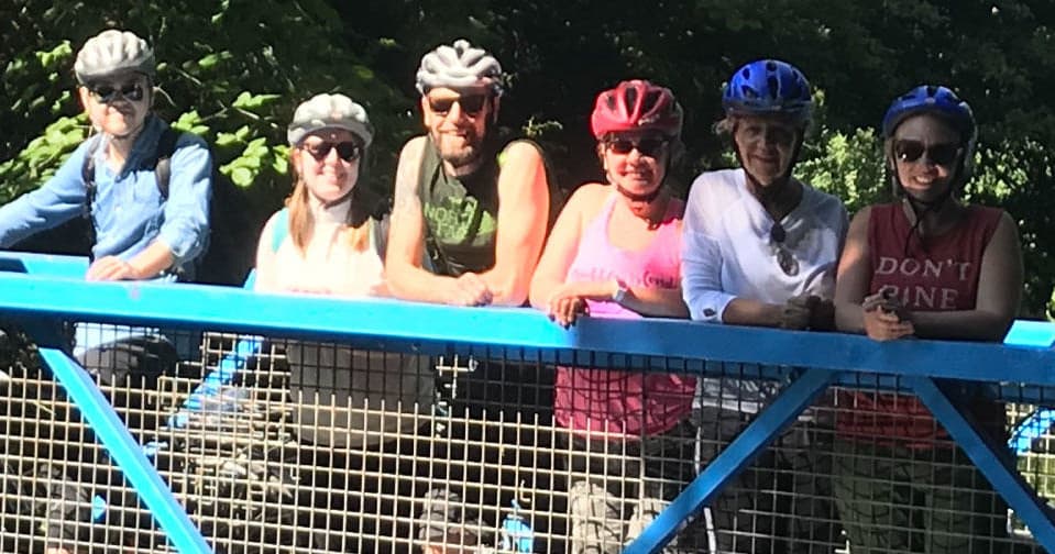 Bike Journey from Edinburgh to Leith with Ricky's Bicycle Tours