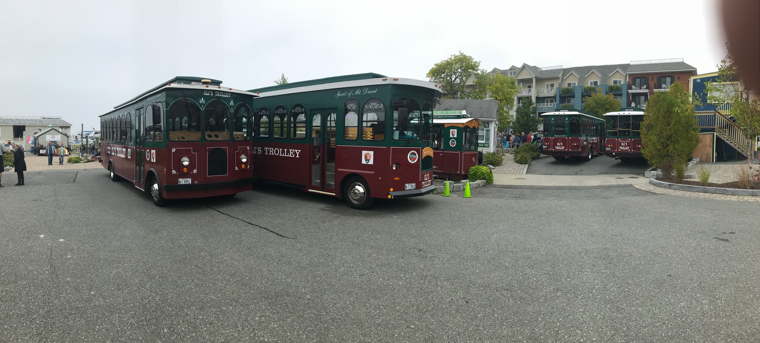 Private Trolley Shuttle Service by Oli's Trolley in Bar Harbor