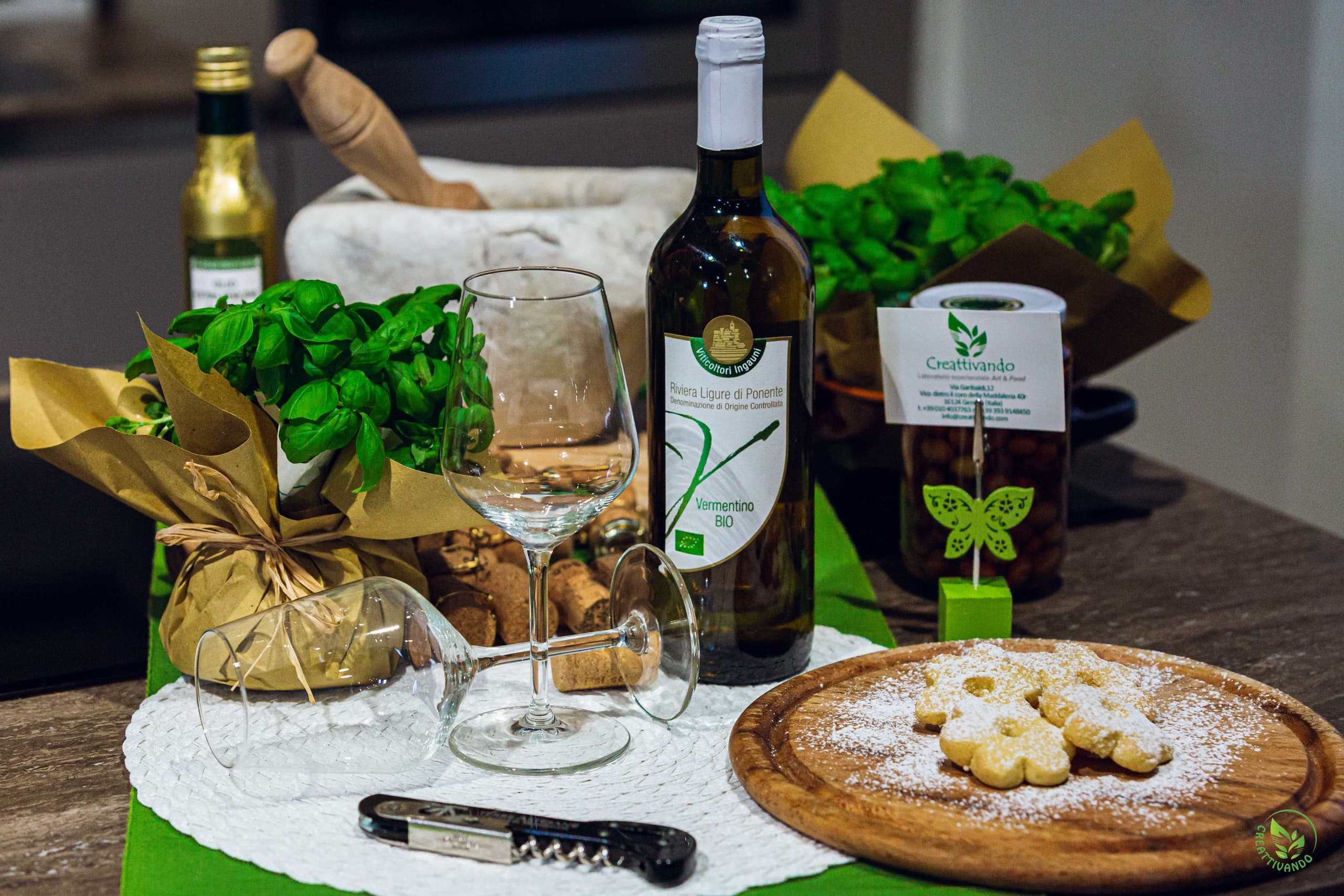Wine & Food Tasting in Genoa with Creattivando