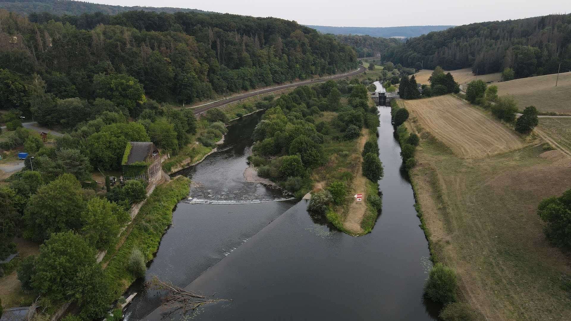 Two-Day Canoe Trip on the Lahn from Löhnberg: Paddle Through the Weilburg Ship Tunnel