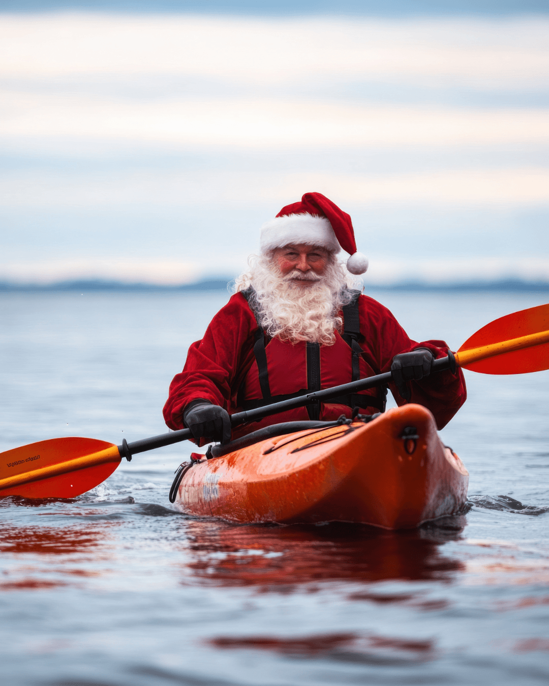 Christmas Paddle on a Scenic Lake near Melton Mowbray photo 4