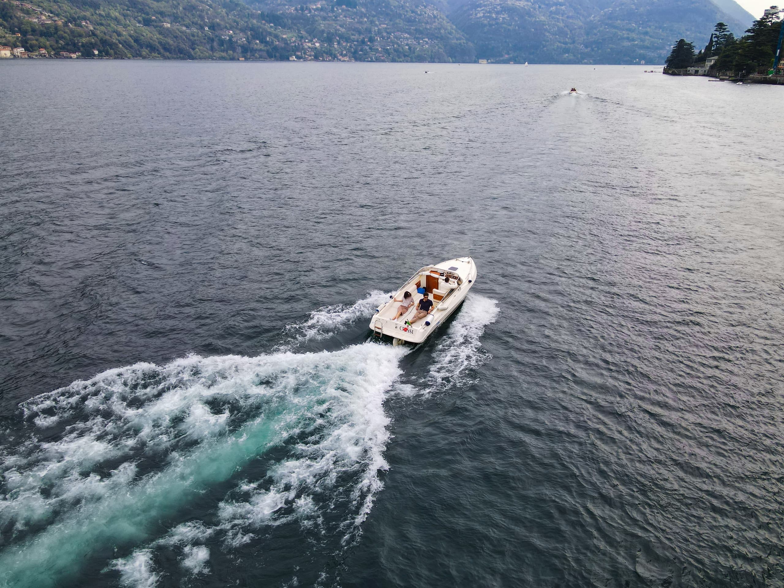 Lake Como Private Boat Tour with Crissi