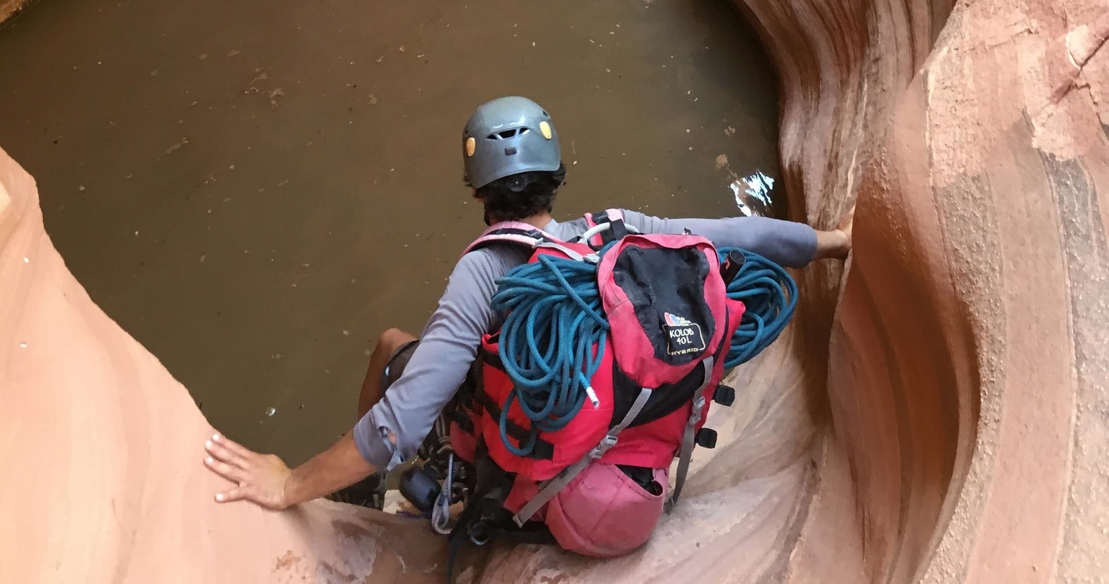 Canyoneering & Packrafting Adventure in Cow Swim Canyon Utah