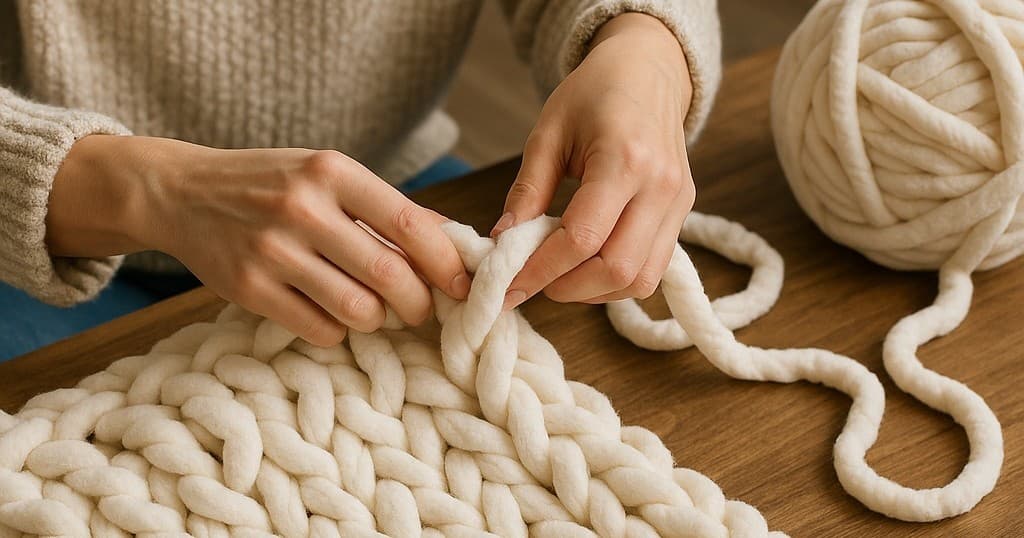 Create Cozy with the Chunky Knit Blanket Workshop in Baltimore