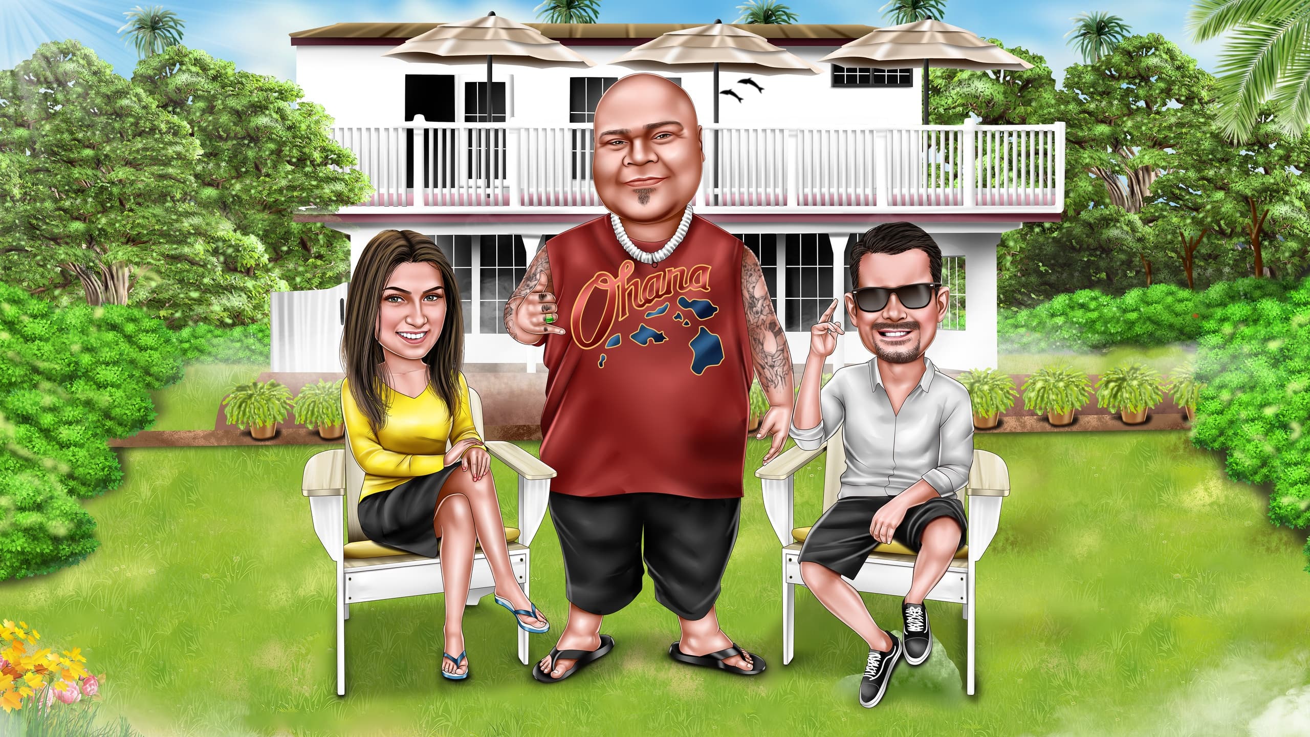 Afternoon at McGarrett's with Cousin Flippa - Hawaii 5-0 Tour | Sightseeing Tour in Kapaa, Hawaii