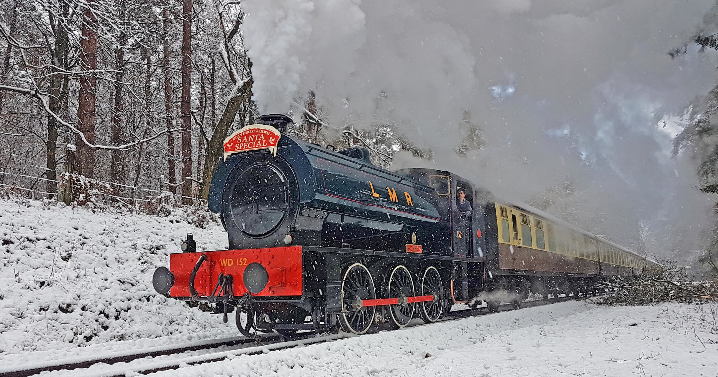 Festive Train Ride & Santa Visit at Dean Forest Railway