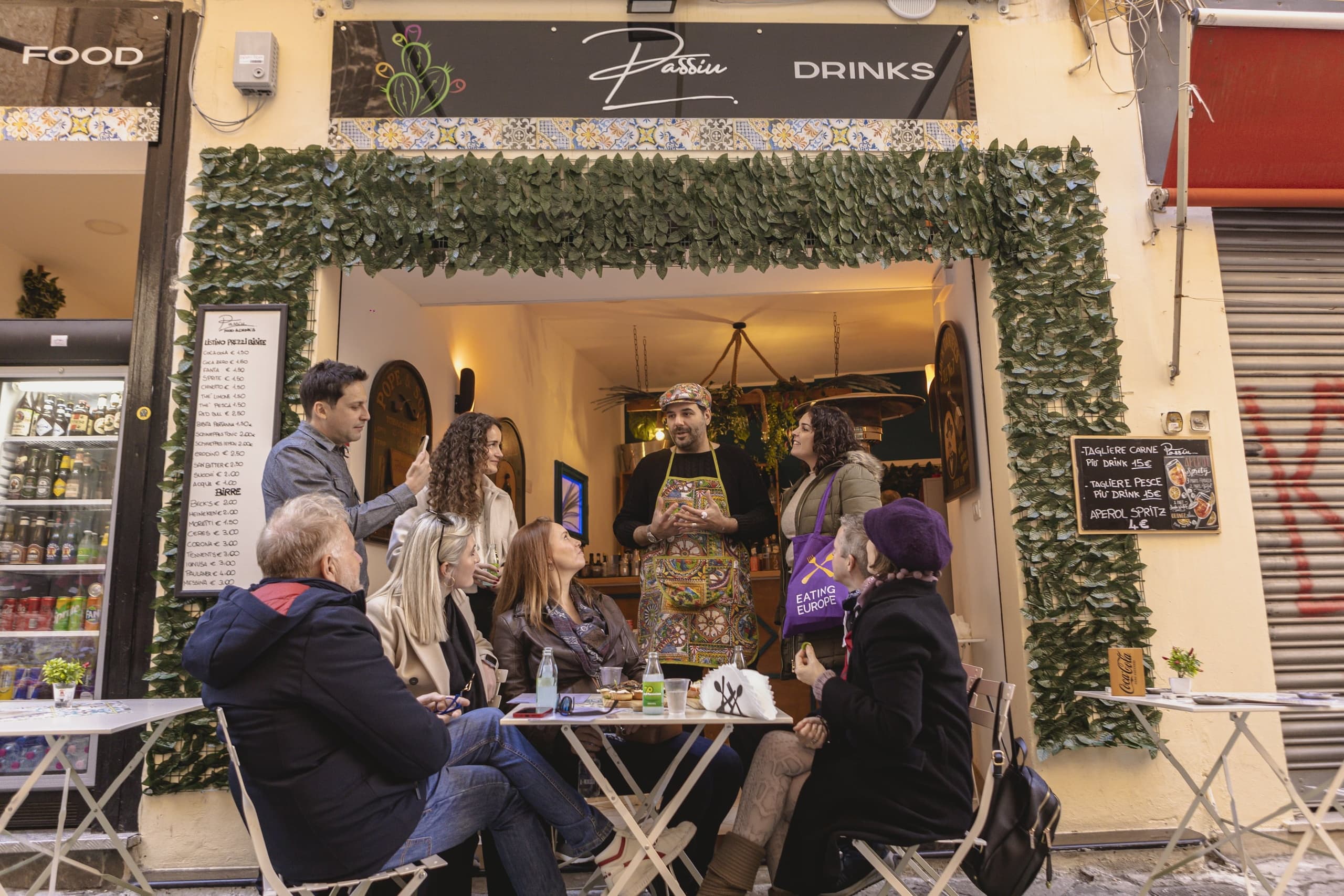 Eating Europe Palermo team