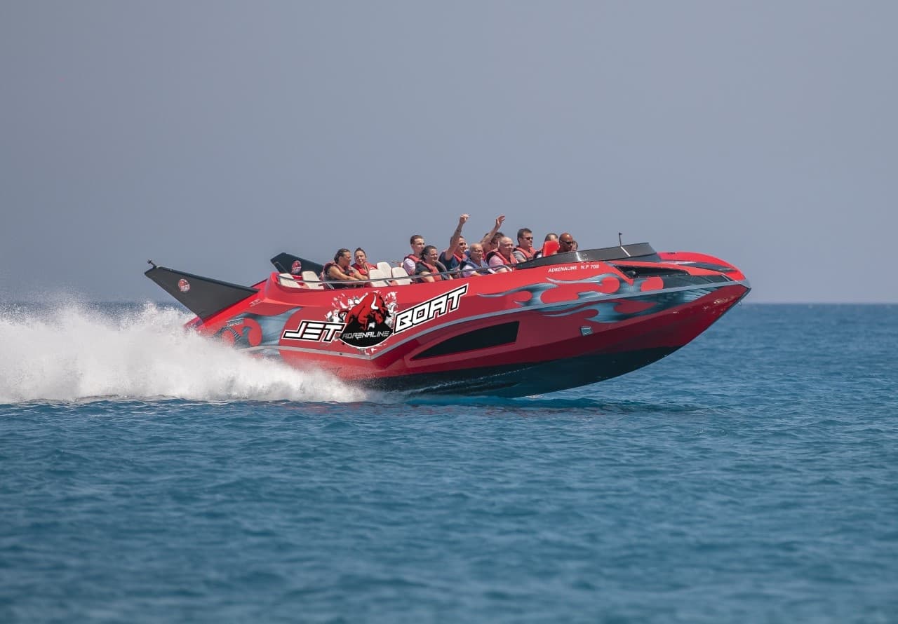 Water-activities: Jet Boat Rhodes – Fast-Paced Thrills on the Aegean