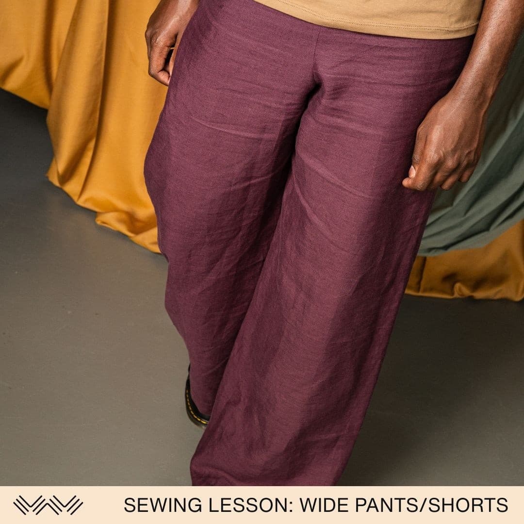 Make Wide Pants in Amsterdam: 3-Hour Sewing Lesson at De Steek photo 1