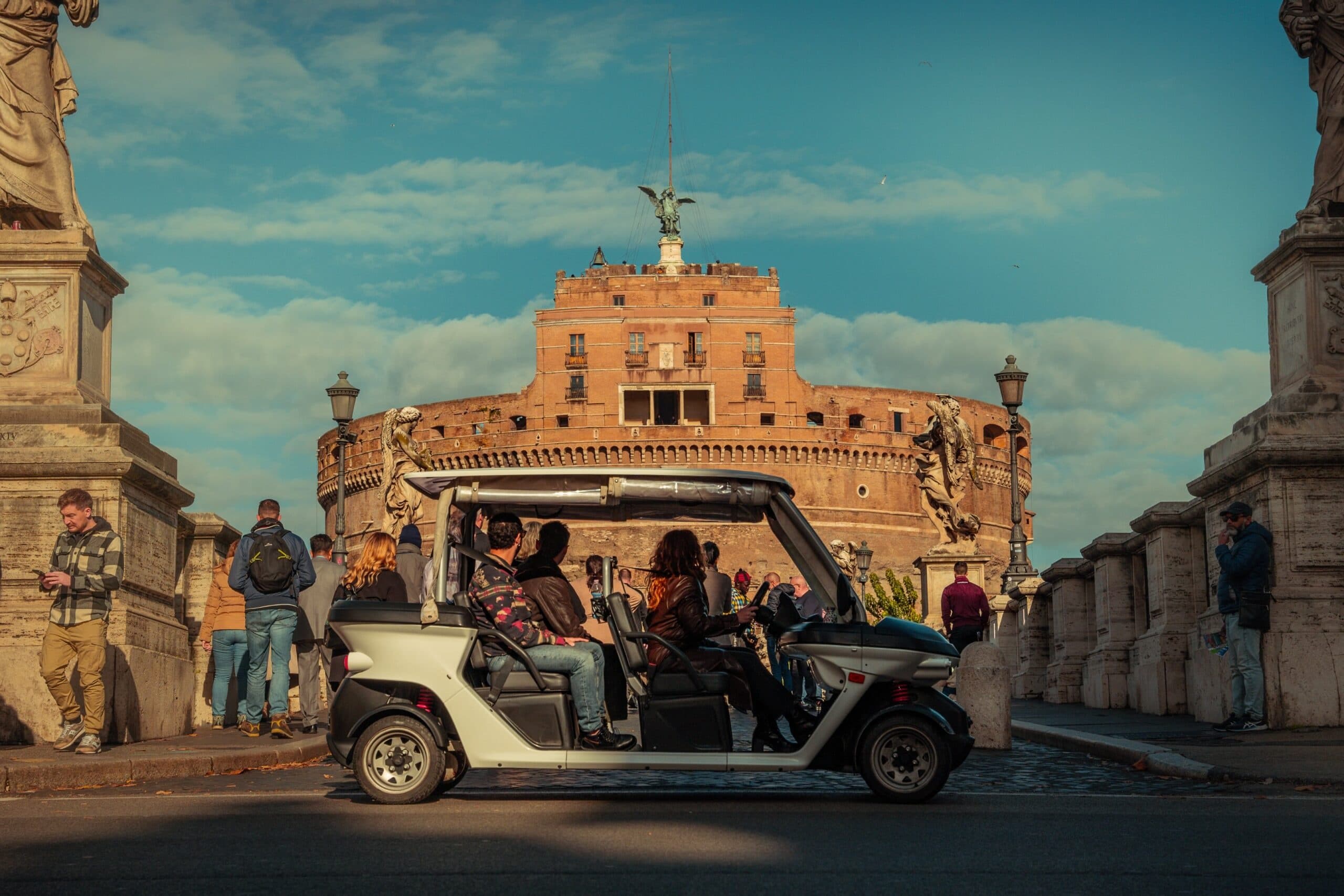 Rome in 90 Minutes: Private Golf Cart Tour Through Ancient and Baroque Sights