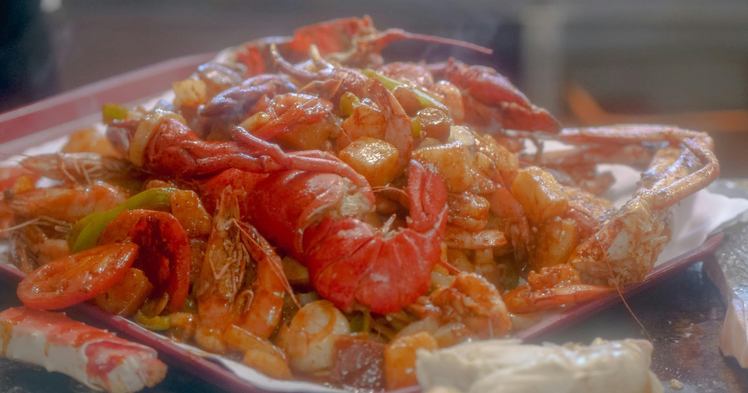 Seafood Feast with Blackbeard Scuba in Southport