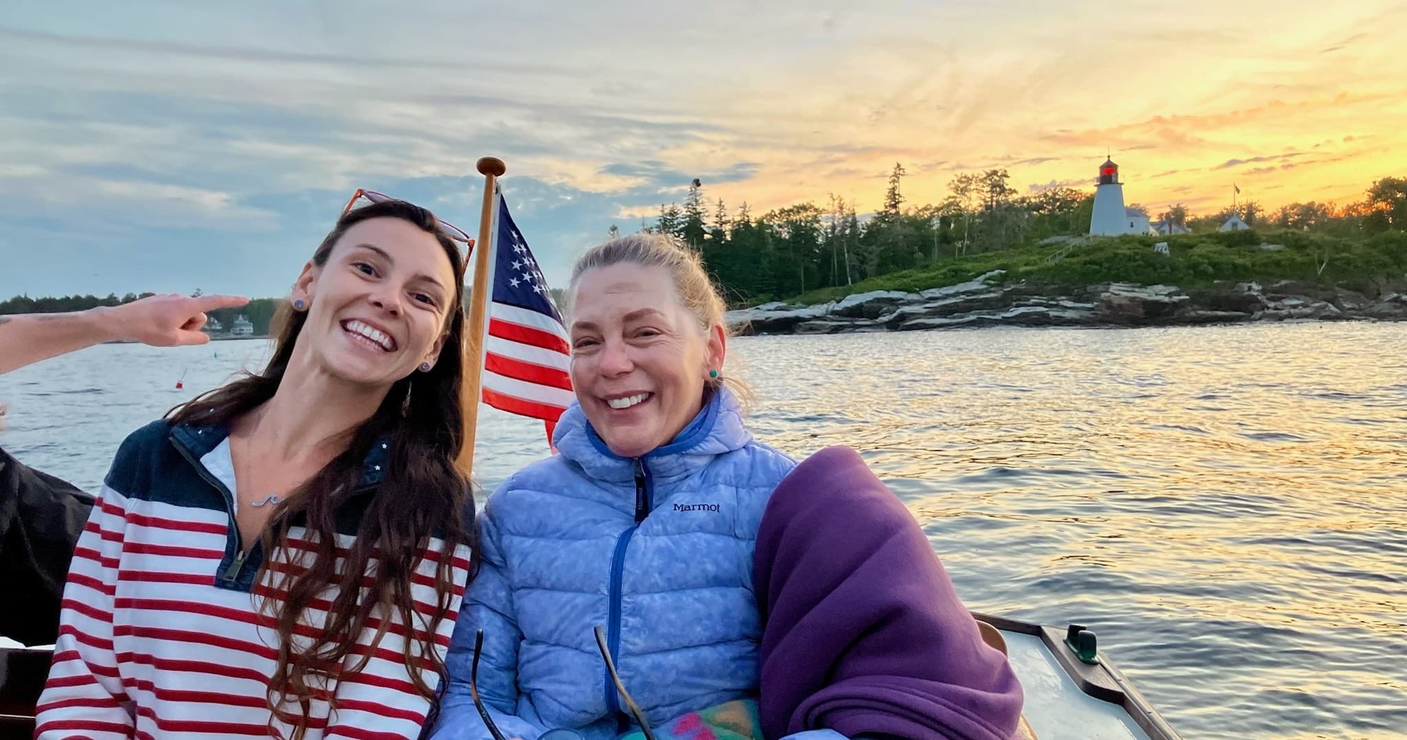 Private Sunset Powerboat Cruise in Saco, Maine