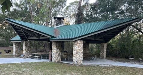 Poe Springs Pavilion Rental in High Springs, Florida