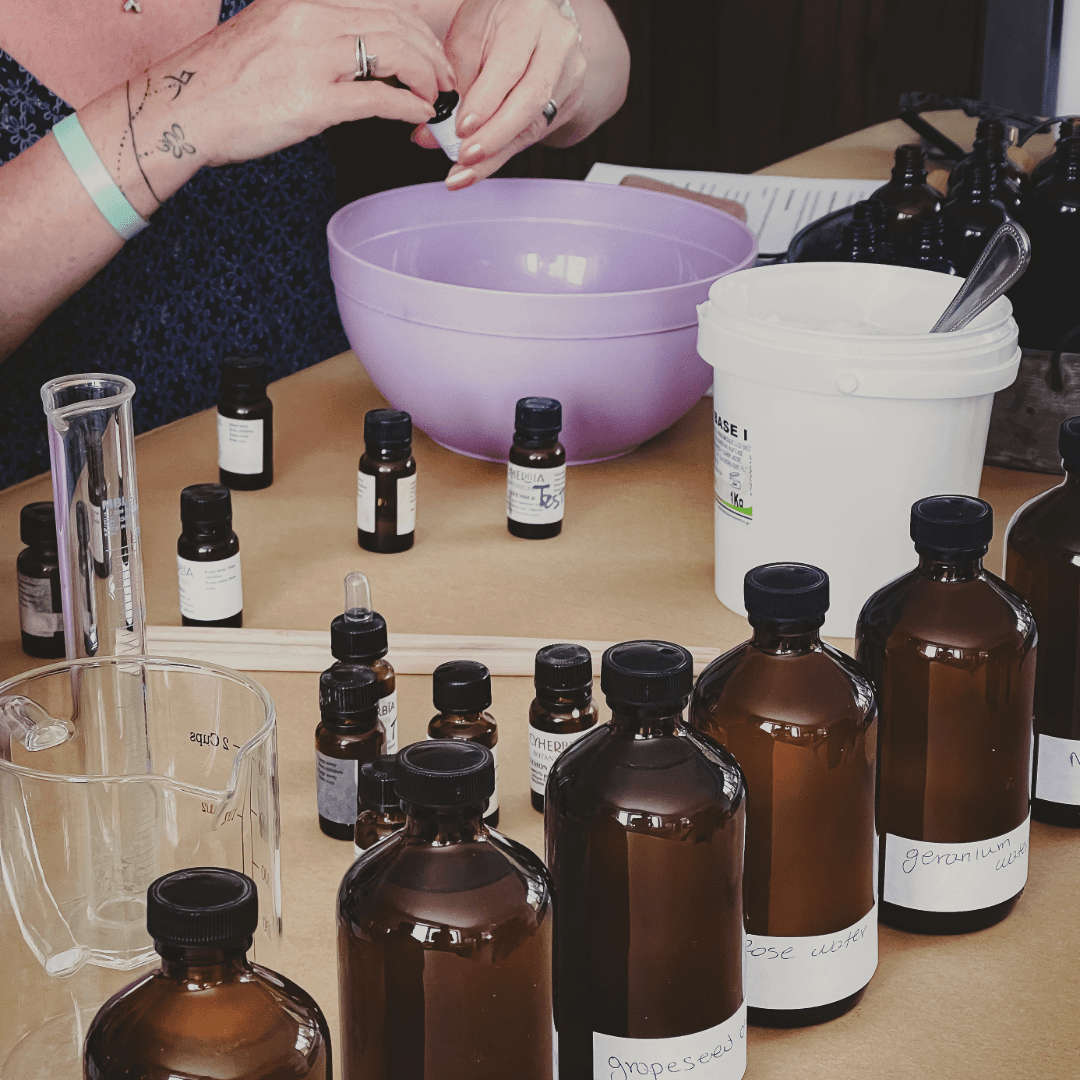 Natural Cosmetics Workshop at Cyherbia Botanical Park in Avgorou