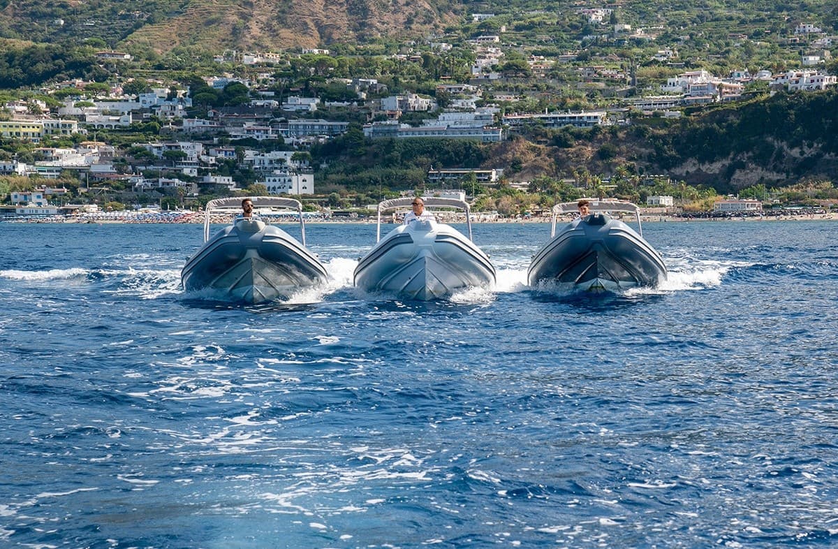 Cruise Ischia's Coast aboard the OPMarine 580 — No License Needed
