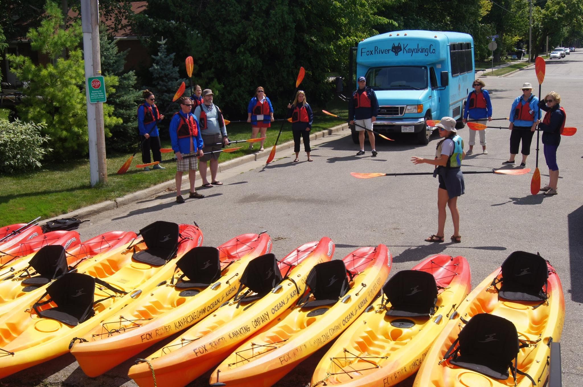 Explore Doty Island Paddle Kayaking in Neenah, WI