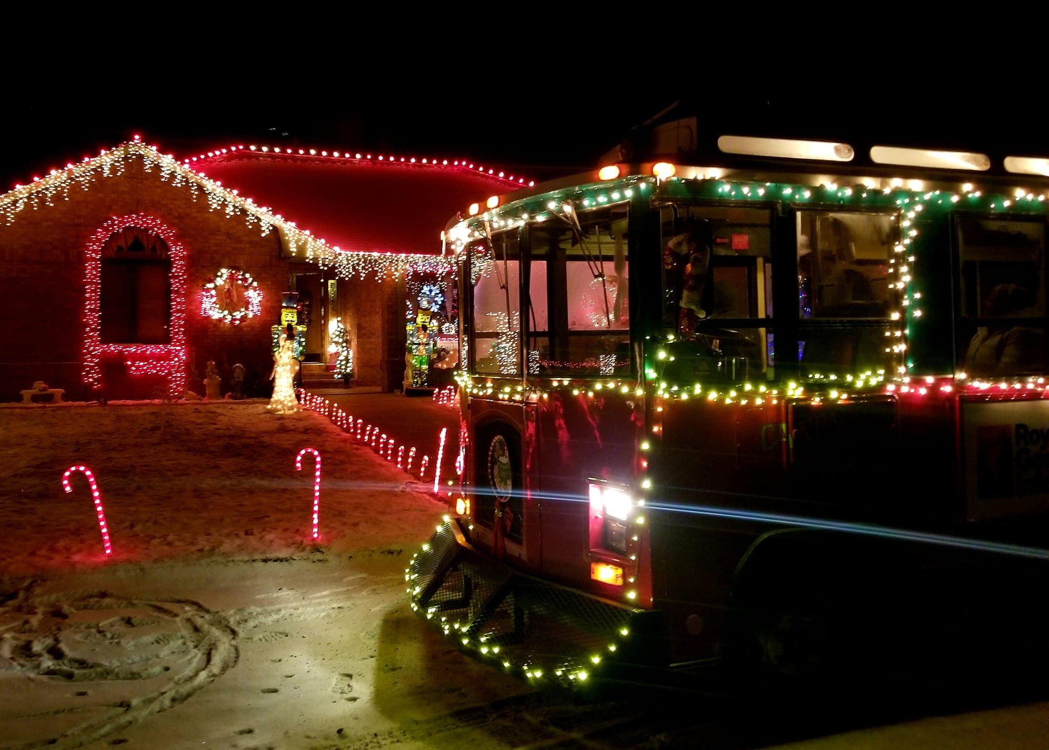 Magical Christmas Lights Tour in Cañon City, Colorado