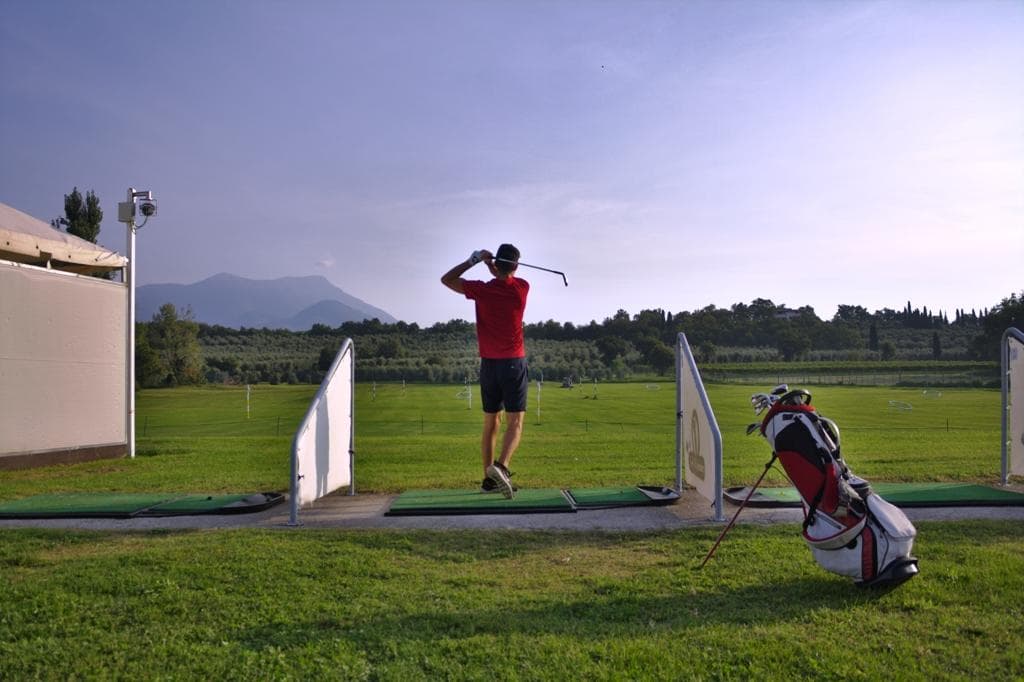 Golf at Il Colombaro Driving Range on Lake Garda