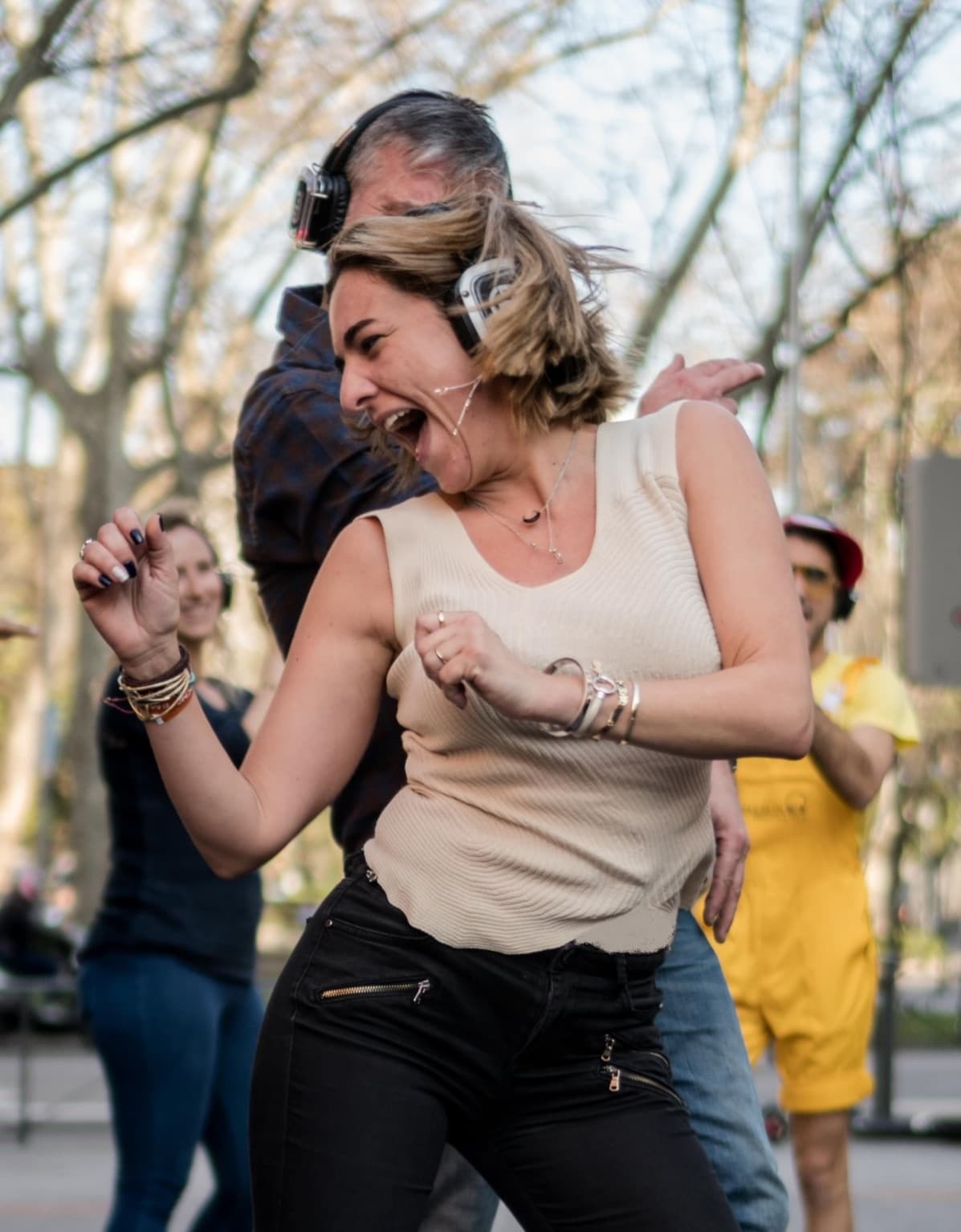 Silent Disco Tour Madrid: Dance Through Plaza de Santa Ana and Ramales photo 2