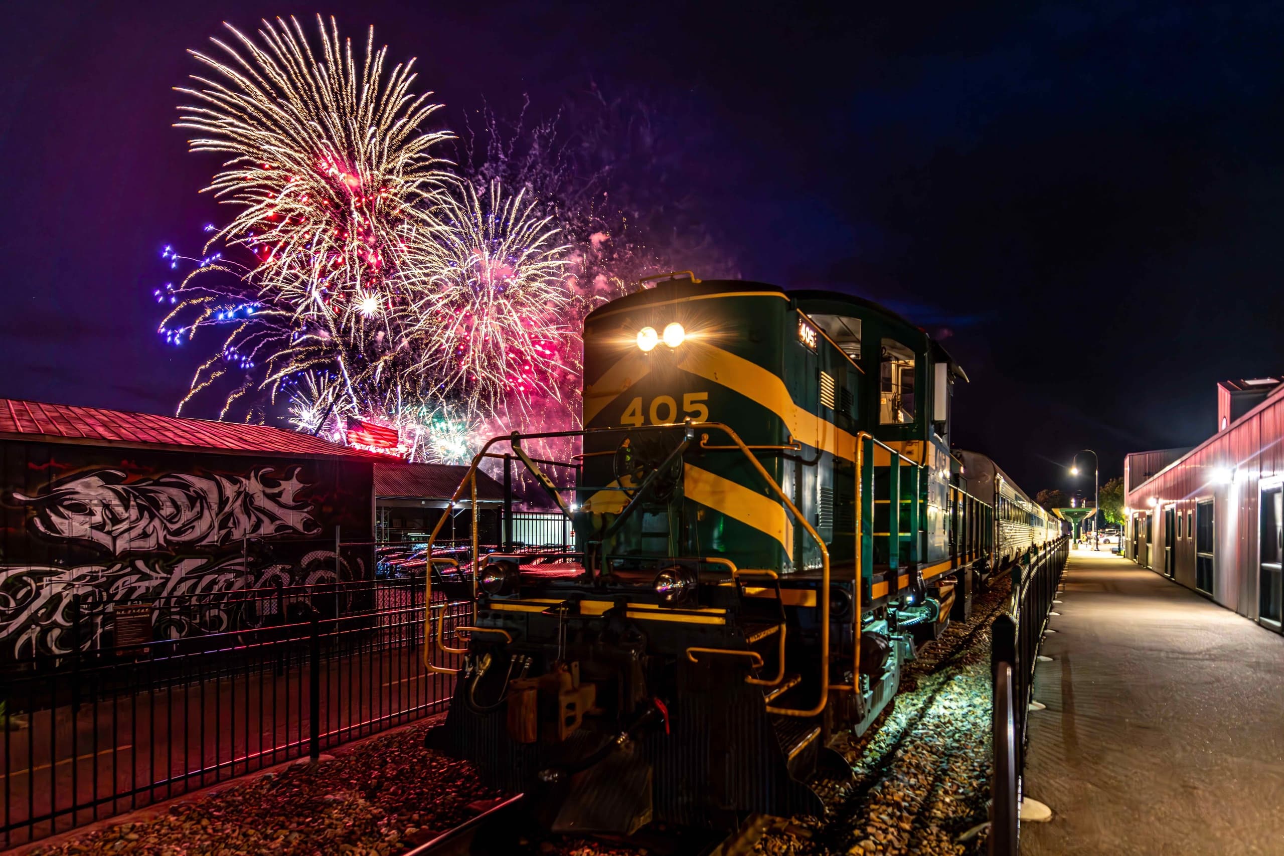 Independence Day Flyer Train Ride in Ferrisburgh, VT